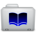 Ion Library Folder Icon 128x128 png